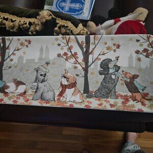 pier 1 dogs lazy Sunday dogs day park serving platter